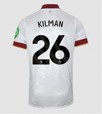 West Ham United Max Kilman #26 Replika Tredjetrøje 2024-25 Kortærmet